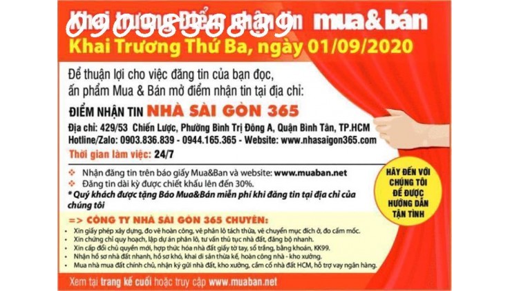Bán nhà mặt tiền Hương Lộ 2, phường Bình Trị Đông  , quận Bình Tân